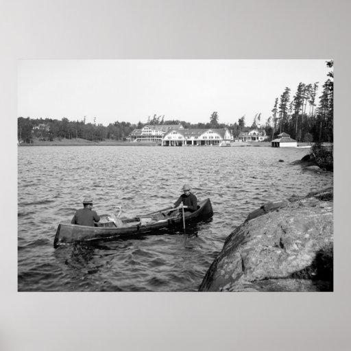 Vintage Canoe Posters, Vintage Canoe Prints, Art Prints, Poster Designs