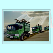 Bringing In The Seahorses-Card cards