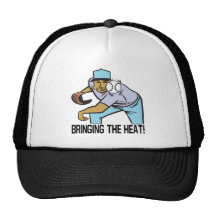 Bringing The Heat Mesh Hat