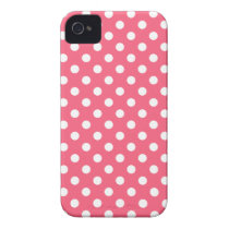 Brink Pink Polka Dot Iphone 4/4S Case casemate cases