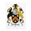 Brisbane Family Crest postcards
