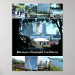 Brisbanes Beautiful Southbank Posters