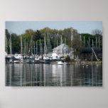 Bristol Harbor Bristol Rhode Island Print