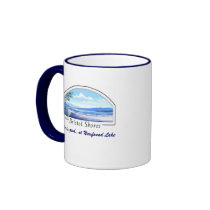 Bristol Shores logo, Life is good...at Newfound... mugs