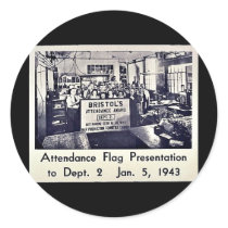 Bristol's Attendance Award Dept.2 Stickers