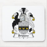Bristow Family Crest Mouse Mats
