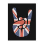Brit Rock Hand Postcard