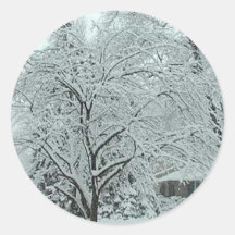 Britain in Snow Stickers