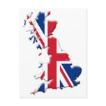 Britain Shape-Flag Post Cards
