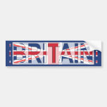 Britain, Union Jack design Bumper Stickers