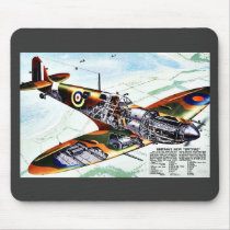 Britain's New Spitfire Mousepads