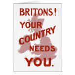 ¡Británico! Su país le necesita Tarjetón