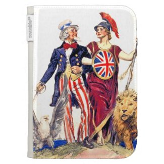 Britannia and Uncle Sam Cases For The Kindle