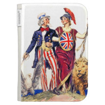 Britannia and Uncle Sam Cases For The Kindle