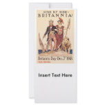 Britannia World War II rack cards