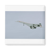 British Airways Concorde on final descent, Ottawa, Fridge Magnet