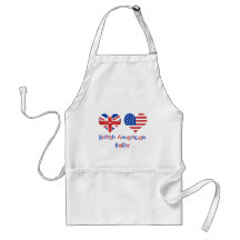 British American Baby Apron