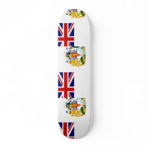 British Antarctic Territory, Antarctica flag Skate Deck