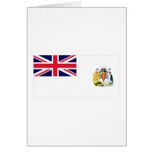 British Antarctic Territory Flag Card
