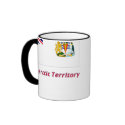 British Antarctic Territory Flag with Name mugs by Vexillophile British Antarctic Territory Flag with Name mugs