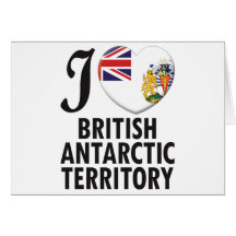 British Antarctic Territory Greeting Card