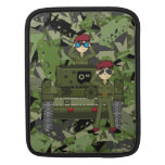 British Army Soldier in Tank ipad Sleeve