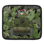 British Army Soldier in Tank ipad Sleeve