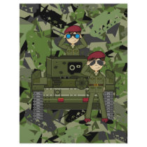 British Army Soldiers and Tank Flyer