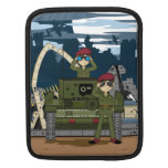 British Army Soldiers & Tank Scene Macbook Sleeve