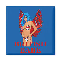 British Babe magnet