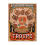 British Blonde Burlesque, 'Troupe' Retro Theater Postcards