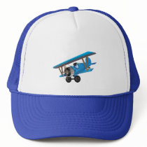 British Blue Mesh Hat