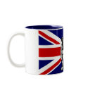British bulldog Union Jack flag mug by Funkart British bulldog Union Jack flag mug