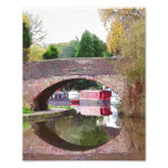 BRITISH CANAL BOATS PHOTOGRAPHIC PRINT