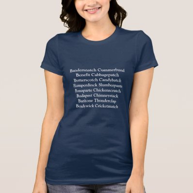 British Chap, Confusing Name Tee Shirt