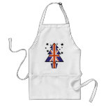 British Christmas Tree aprons