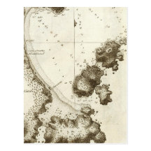 British Columbia Book Map Post Card
