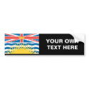 BRITISH COLUMBIA bumper stickers by flagshirts BRITISH COLUMBIA bumper stickers