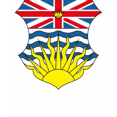 British Columbia Coat of Arms T-shirt by FlagTshirts