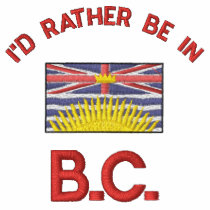 British Columbia Flag Embroidered on T shirt embroidered shirts by Stitchbaby British Columbia Flag Embroidered on T shirt embroidered shirts