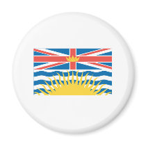 BRITISH COLUMBIA FLAG magnets by flagshirts BRITISH COLUMBIA FLAG magnets