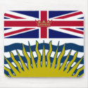 British Columbia Flag Mousepad