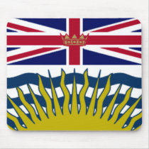 British Columbia Flag Mousepad