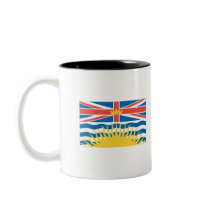 BRITISH COLUMBIA FLAG mugs