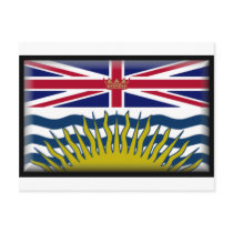 British Columbia Flag postcards