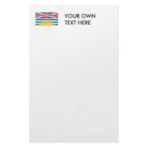 BRITISH COLUMBIA stationery by flagshirts BRITISH COLUMBIA stationery