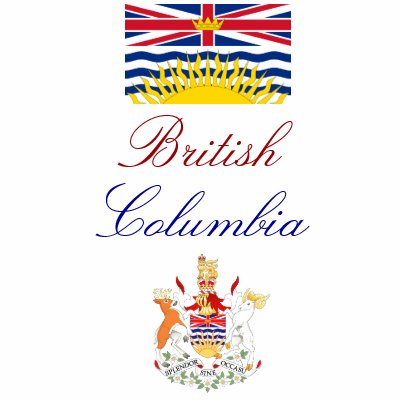 BRITISH COLUMBIA T-SHIRT by TravisTeel