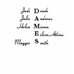 merchbooth, dame, helen, mirren, judi, dench,