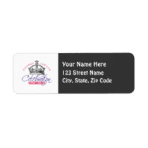British Diamond Jubilee - Royal Souvenir Return Address Label