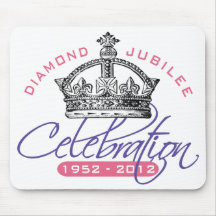 British Diamond Jubilee - Royal Souvenir Mousepads